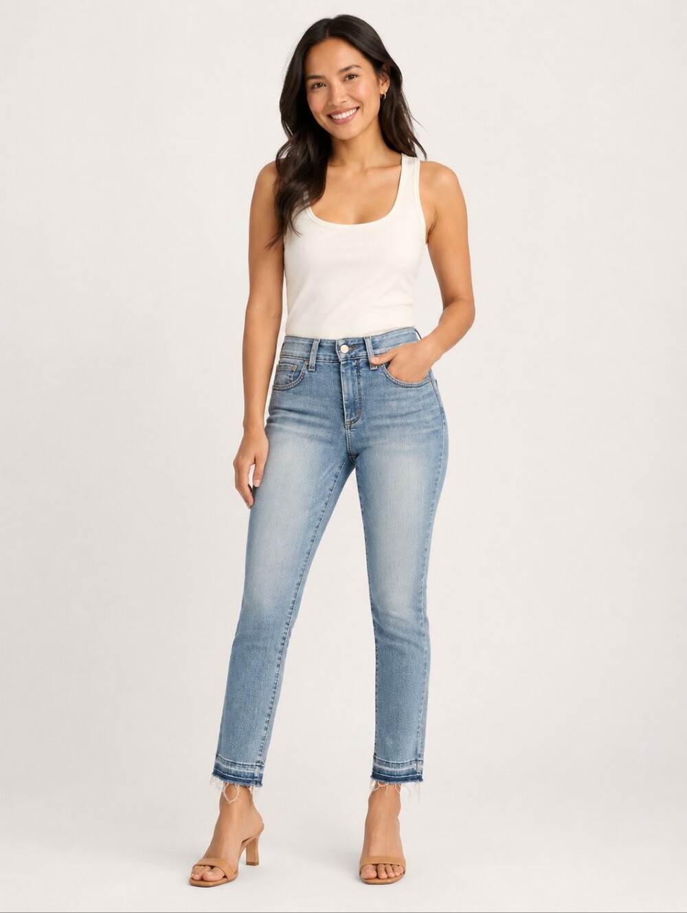 ❤️ NYDJ LIFT TUCK SHERI SLIM ANKLE JEANS, 2P (26 PETITE)